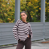 Trui Mila Roze-Bruin