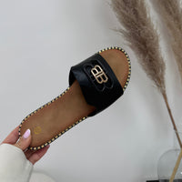 Bibi Slippers Zwart
