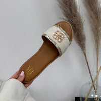 LoeLoe Slippers Goud