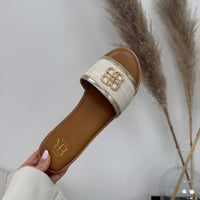 LoeLoe Slippers Goud