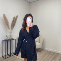 Playsuit Shine Bright Zwart