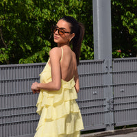 Summer Breeze Dress Geel