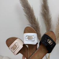Bibi Slippers Wit