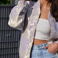 Bloom Jacket Lila
