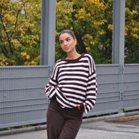 Trui Mila Roze-Bruin