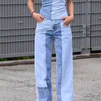 Denim On Denim Jeans