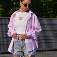 Top + Blouse Love Roze