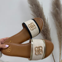 LoeLoe Slippers Goud