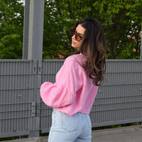 Boho Top Roze