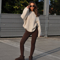 Brown Legging