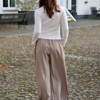 Beige Pantalon