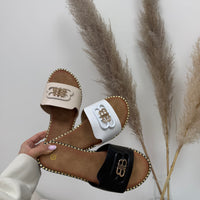 Bibi Slippers Zwart