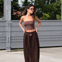 Tube Top Marea Bruin