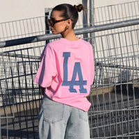 LA T-shirt Roze