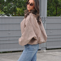 Jacket Elena Taupe PRE-ORDER