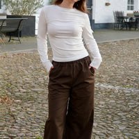 Brown Playful Pants