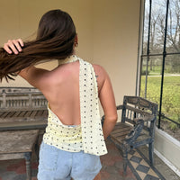 Yellow Dott Topp