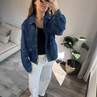 Navy Denim Jacket