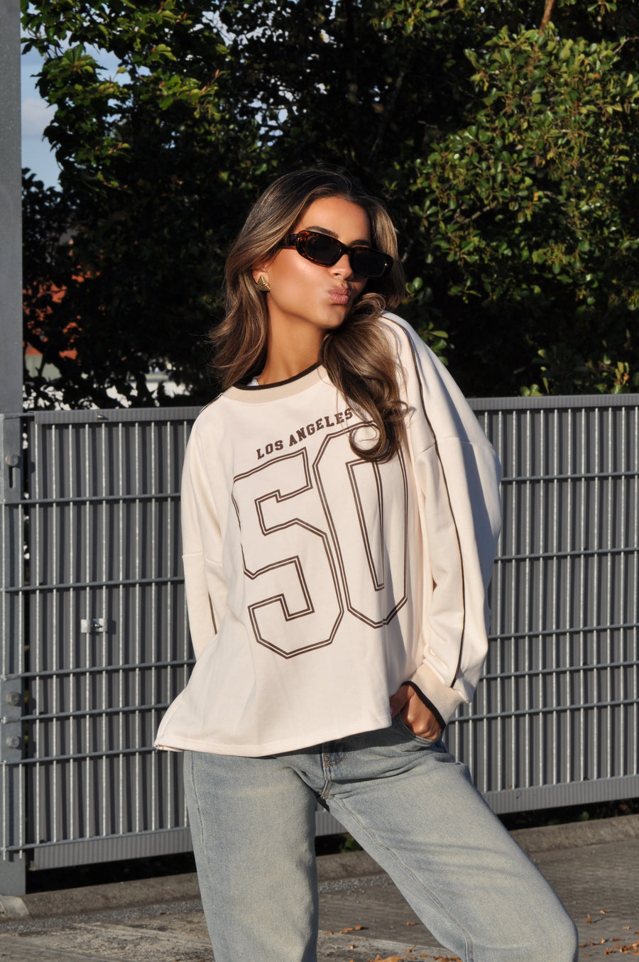 LA Trui Beige
