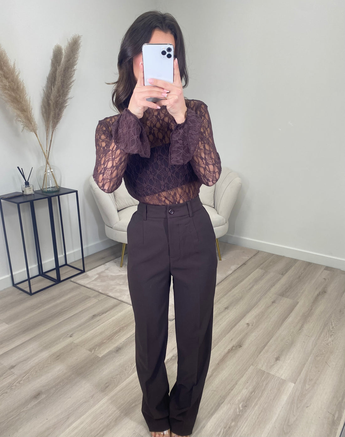 Elegance Pantalon Bruin