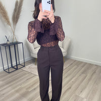 Elegance Pantalon Bruin