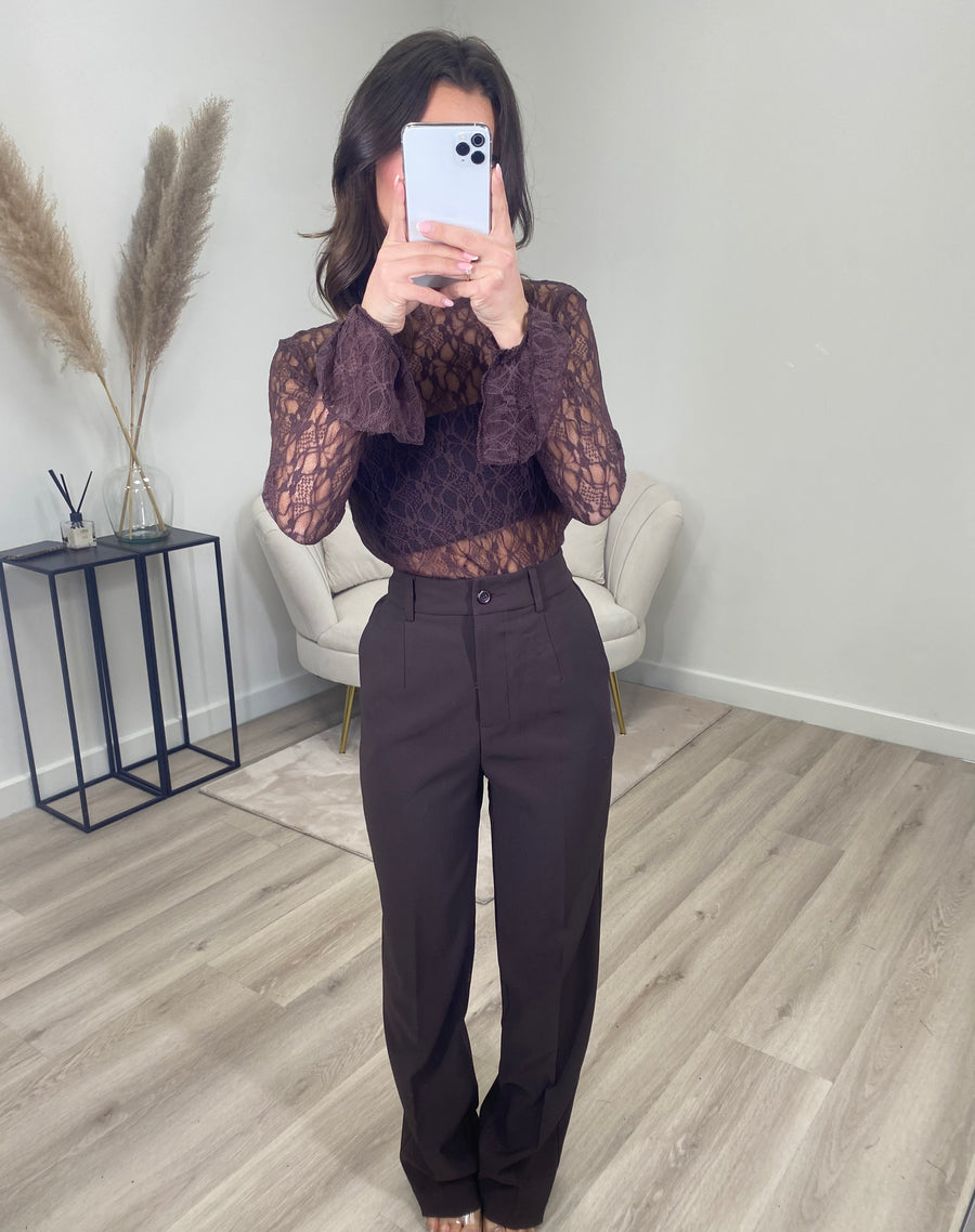 Elegance Pantalon Bruin