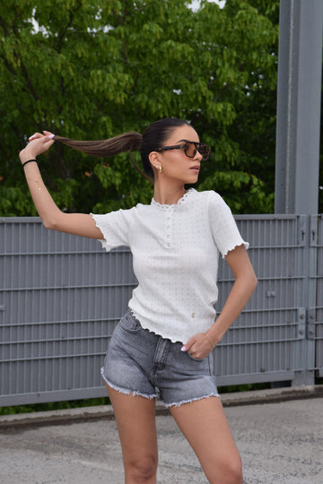 Cute Bloom Top Wit