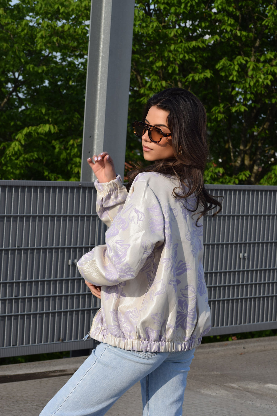Bloom Jacket Lila