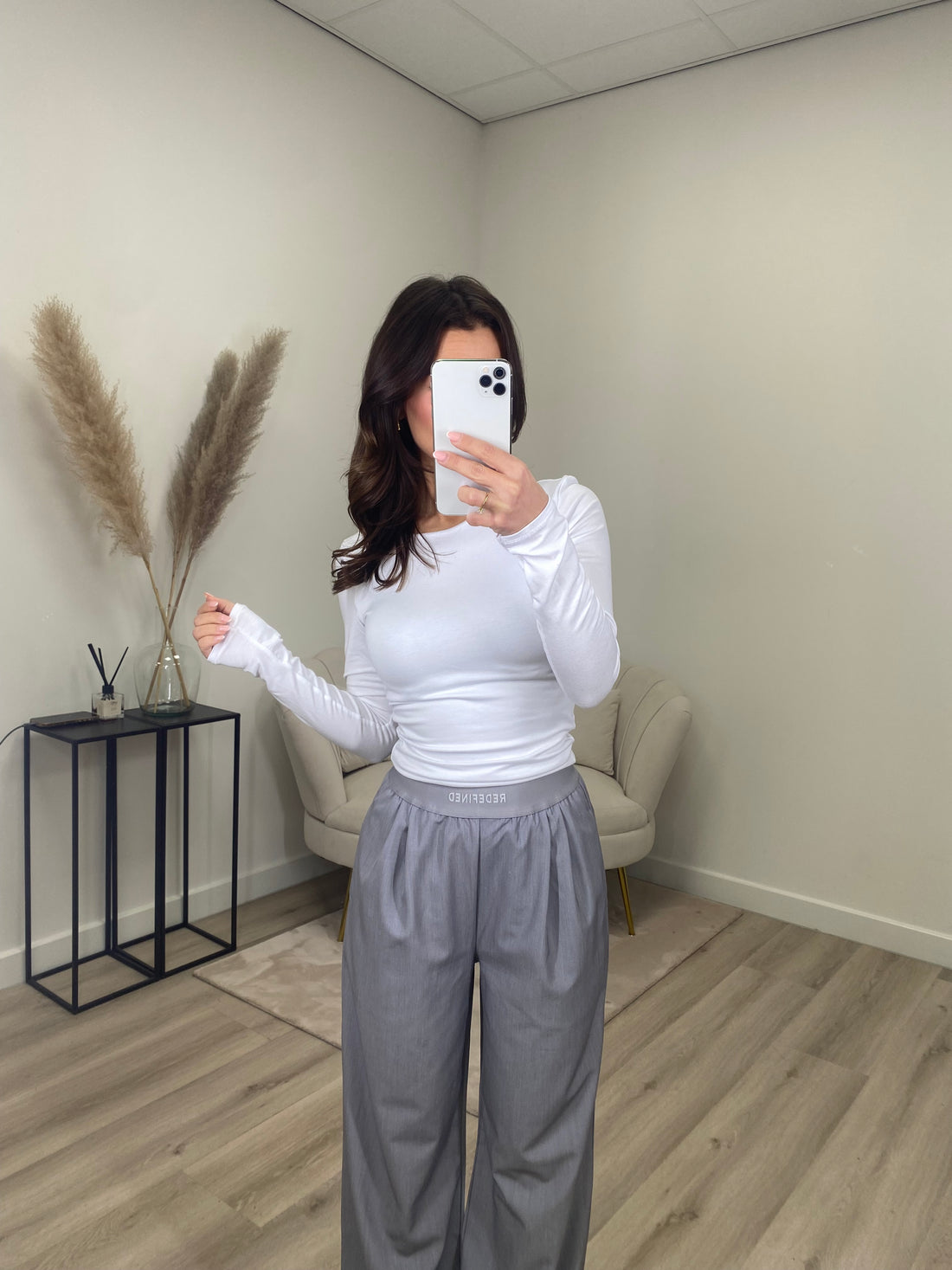 Classic Longsleeve Top Wit