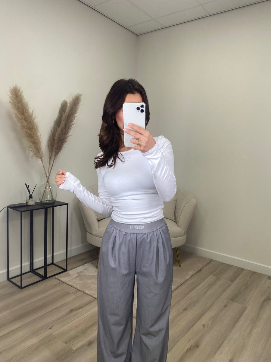 Classic Longsleeve Top Wit