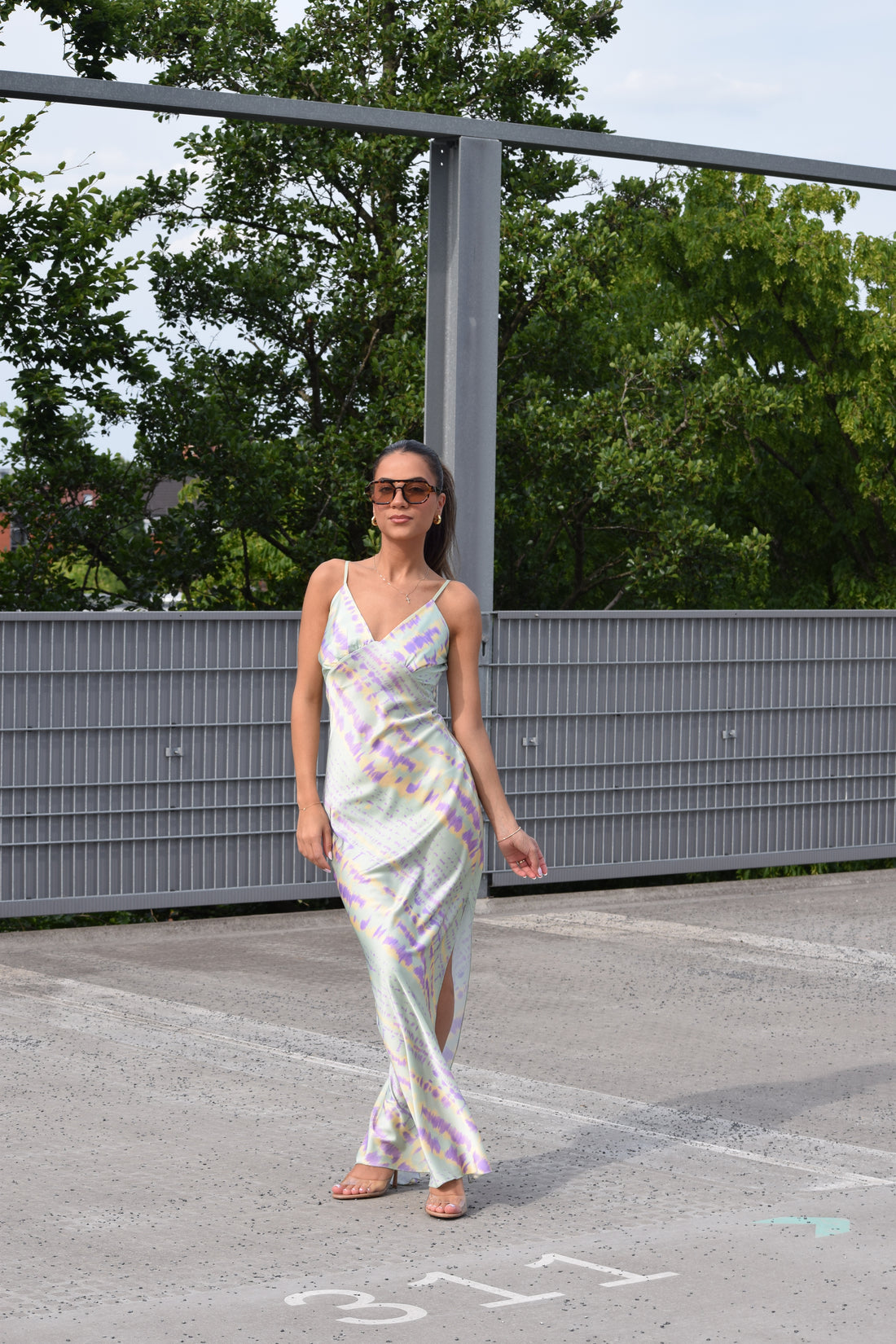 Jurk Positano Mint