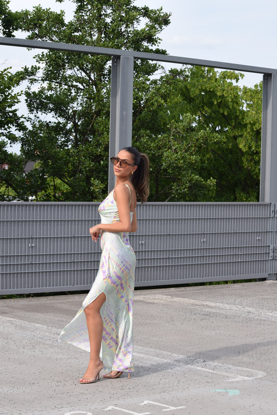 Jurk Positano Mint