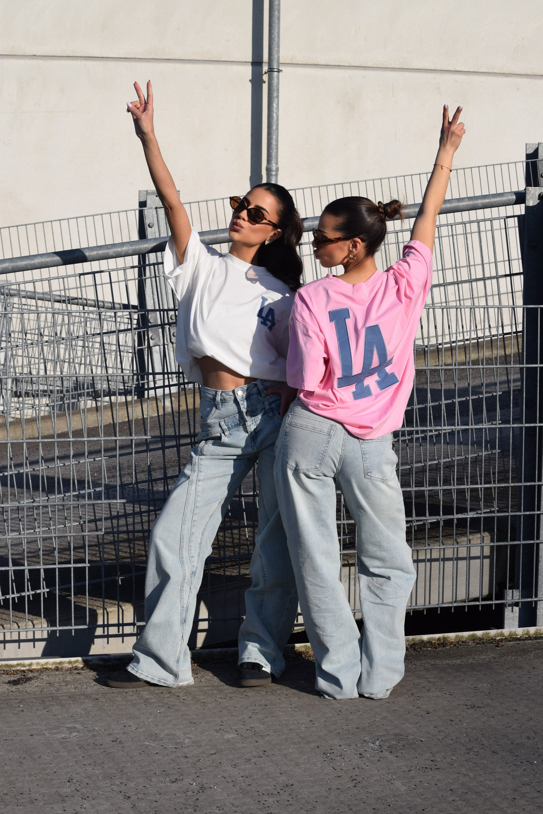 LA T-shirt Roze