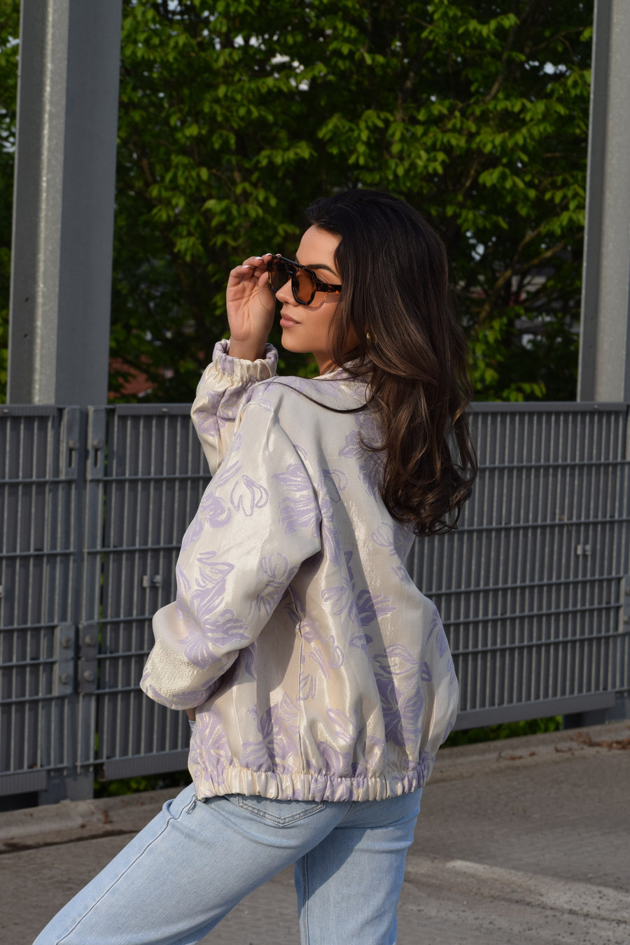 Bloom Jacket Lila