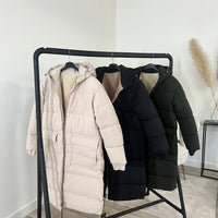 2 In 1 Winter Coat Zwart