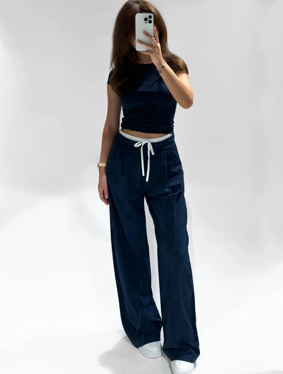 Pantalon Anna Navy