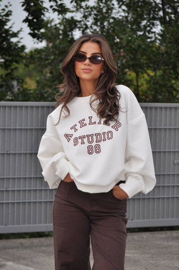 Leona Sweater Wit