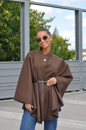 Poncho Chiara Bruin