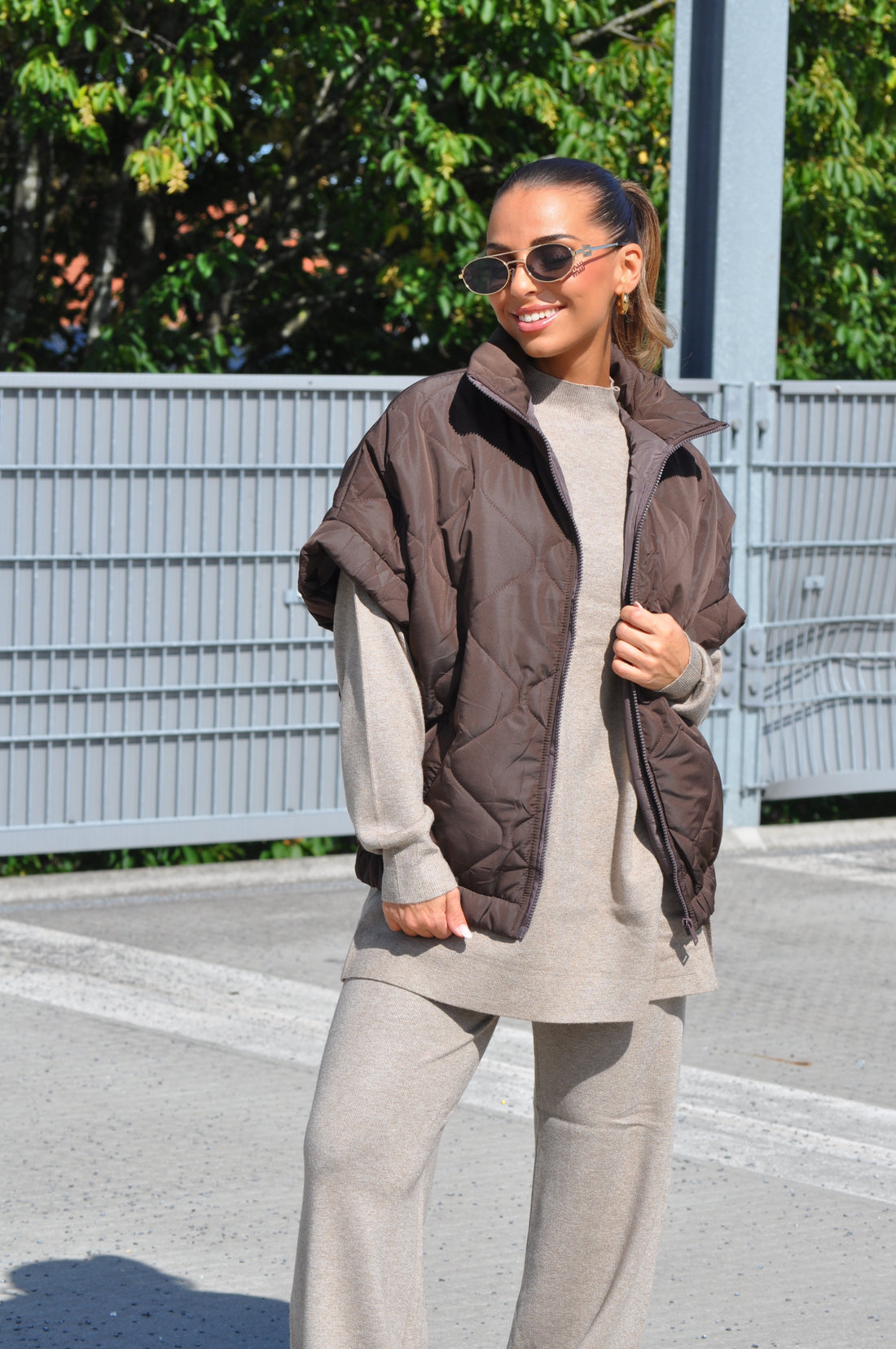 Bodywarmer Maris Bruin