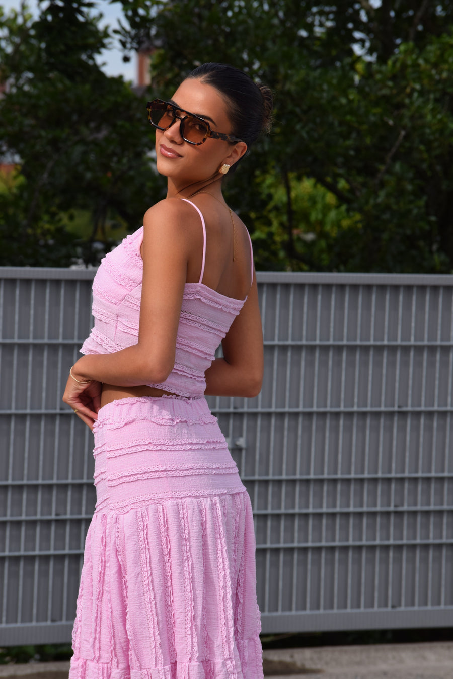Santorini Set Roze
