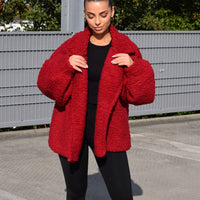 Teddy Jacket Jasmine Rood