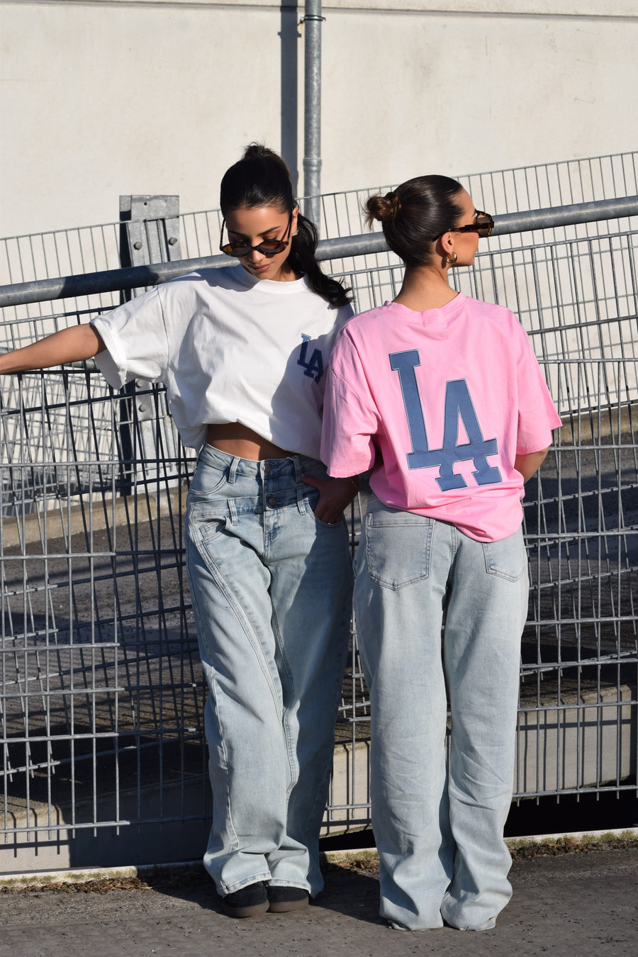 LA T-shirt Roze
