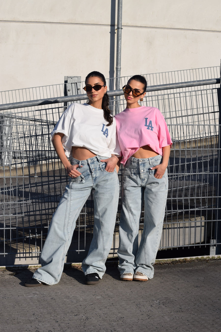 LA T-shirt Roze