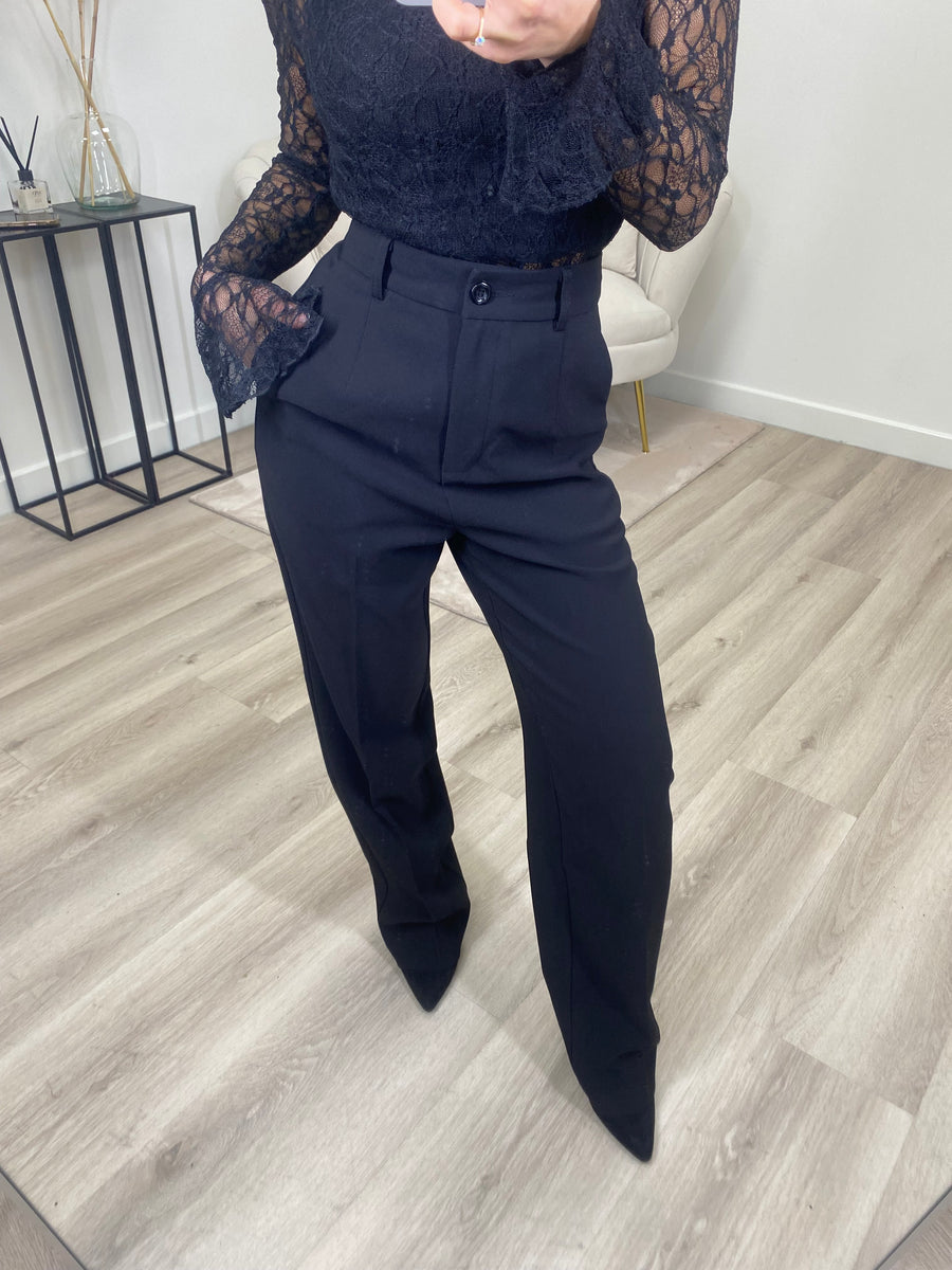 Elegance Pantalon Zwart