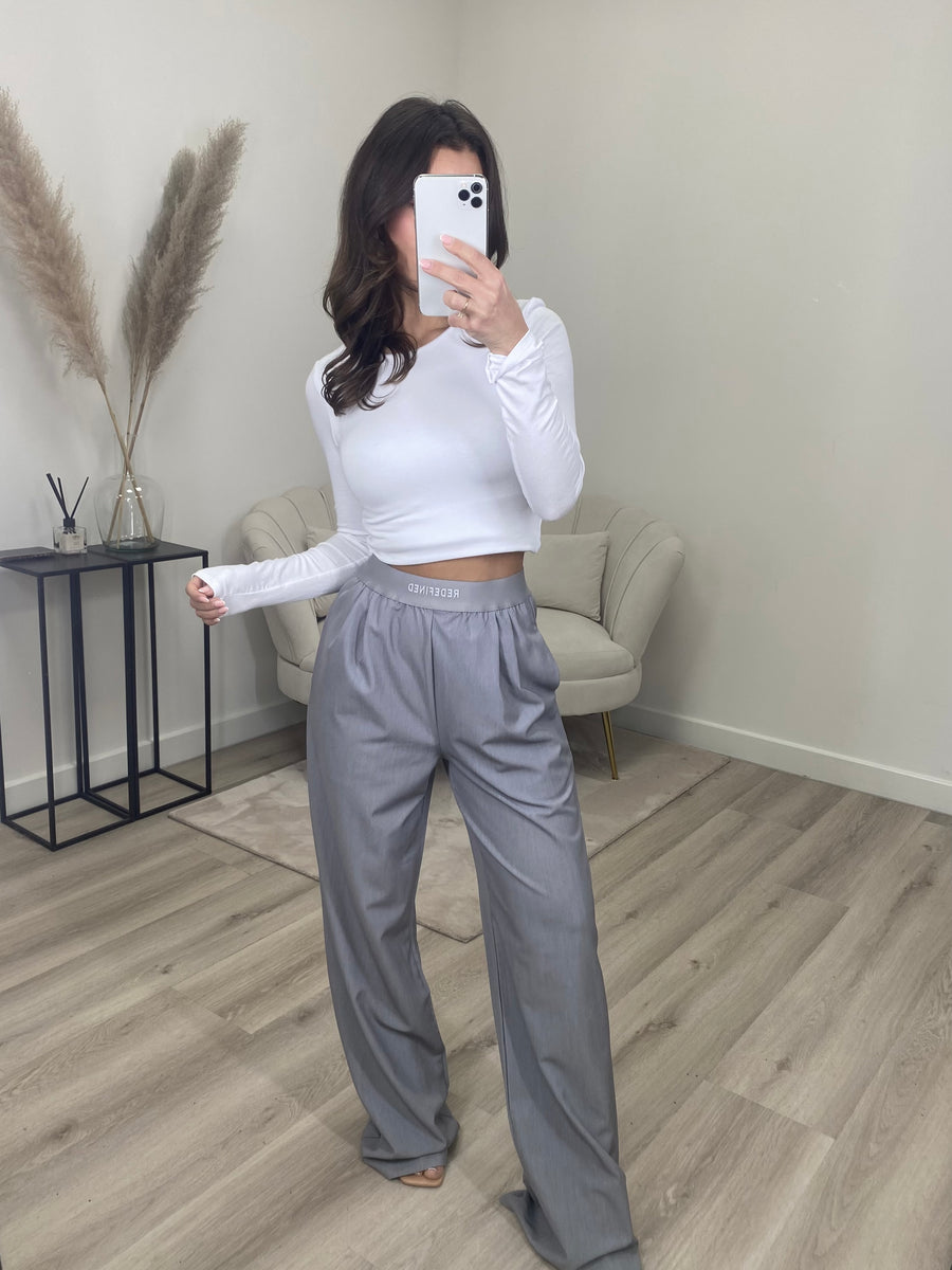 Redefined Suit Up Pants Grijs