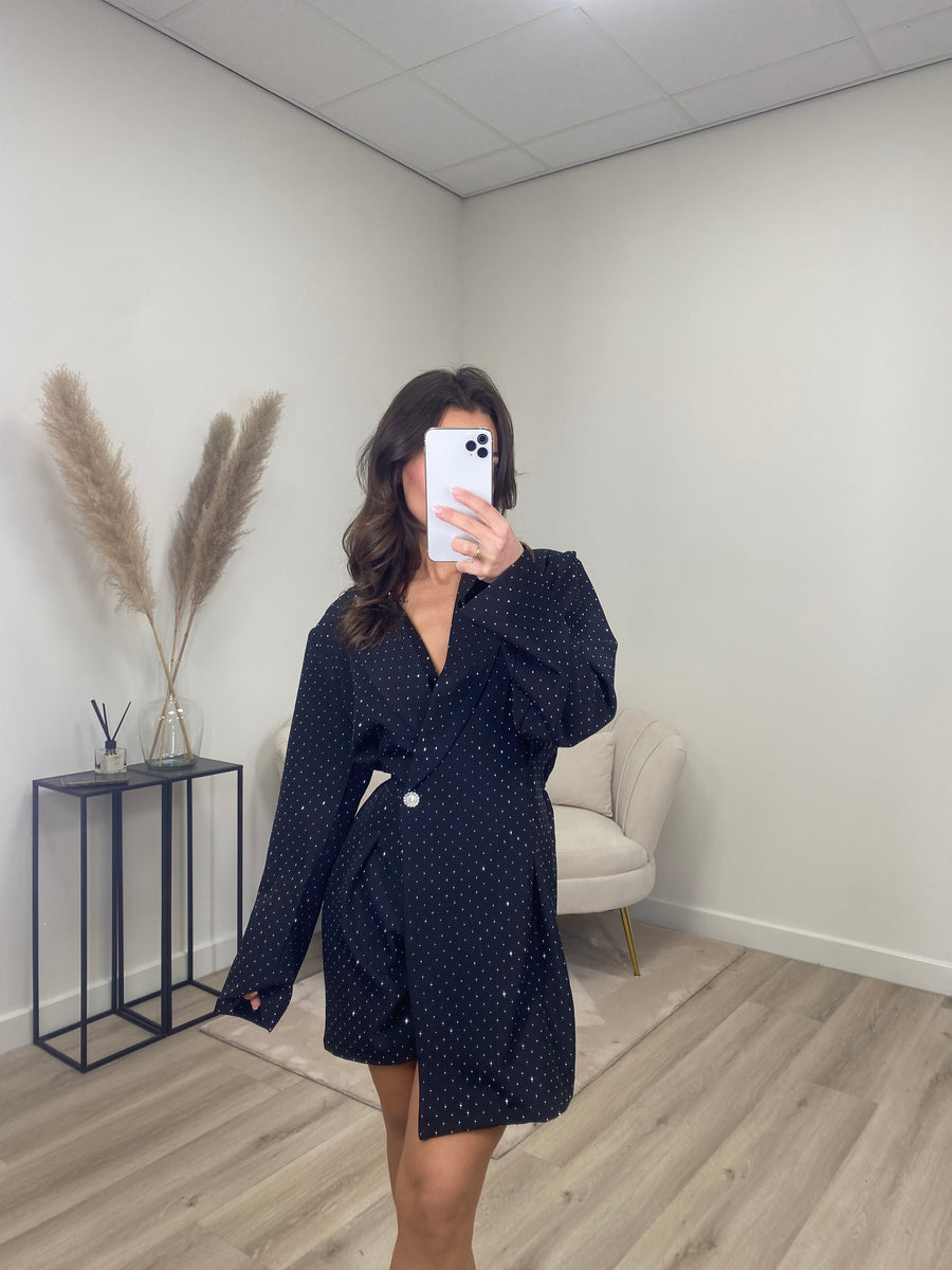 Playsuit Shine Bright Zwart