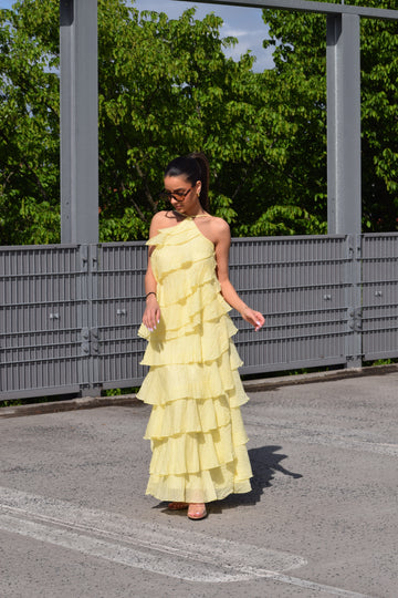 Summer Breeze Dress Geel