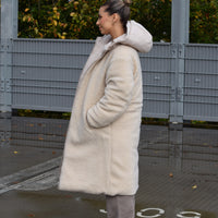 2 In 1 Winter Coat Beige