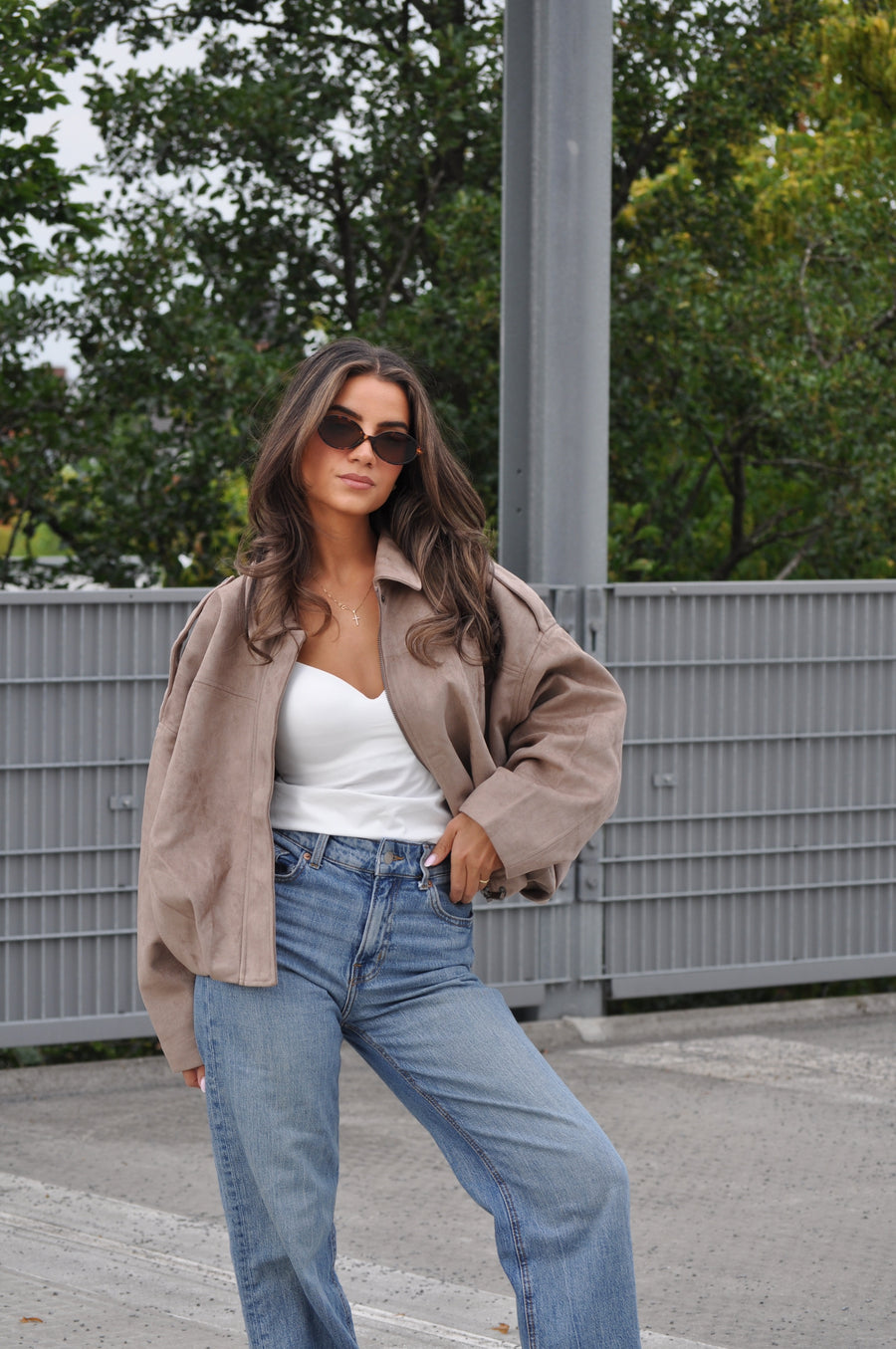 Jacket Elena Taupe PRE-ORDER