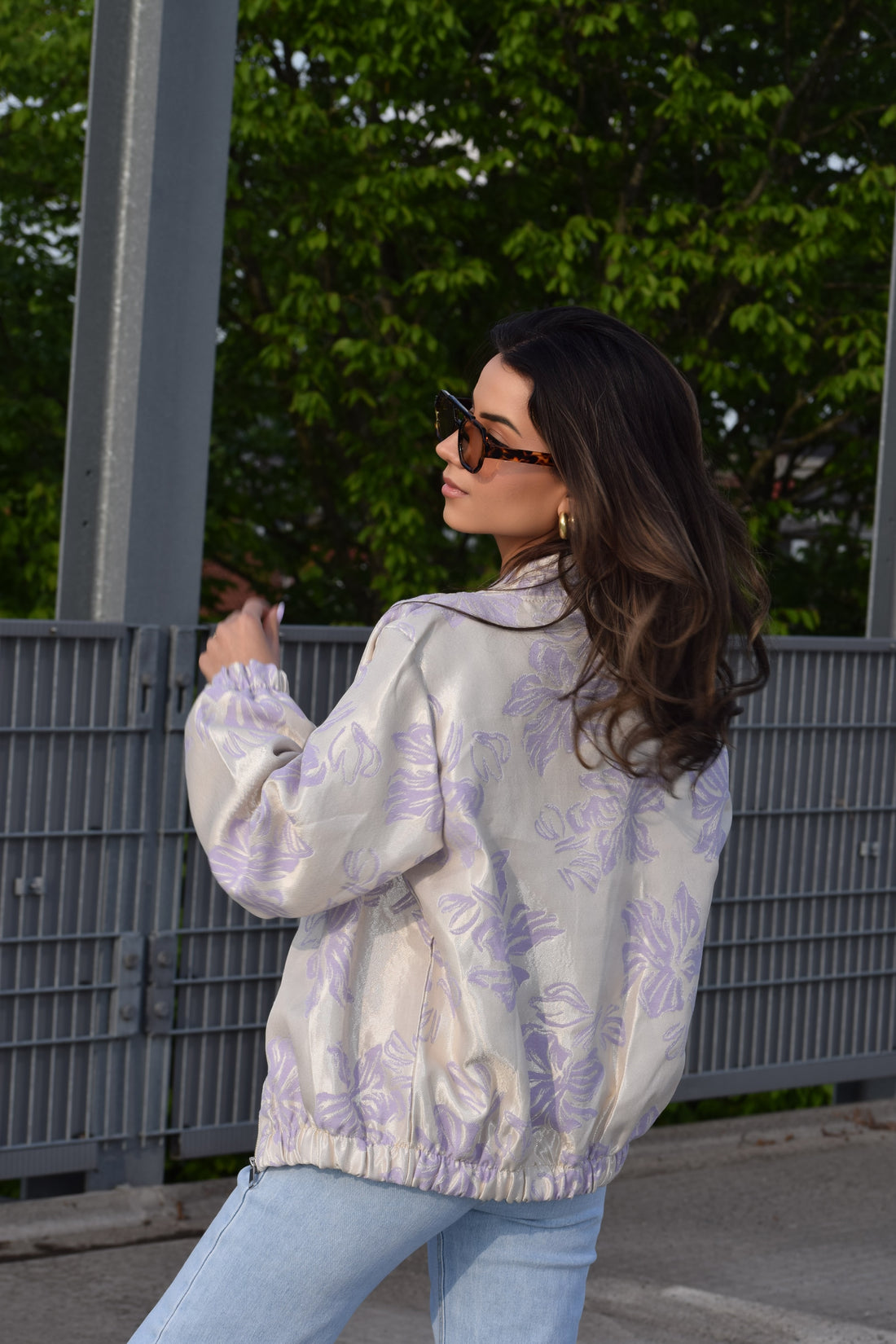 Bloom Jacket Lila